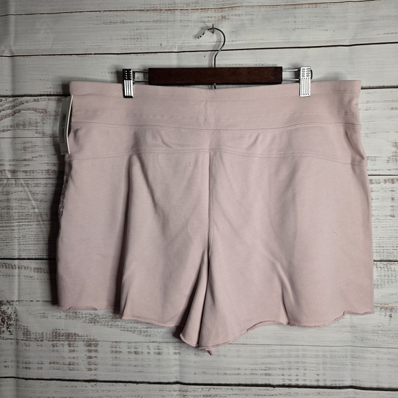 NWT Calvin Klein Women's Light Purple Athletic  Drawstring Shorts Size XXL - Picture 2 of 7